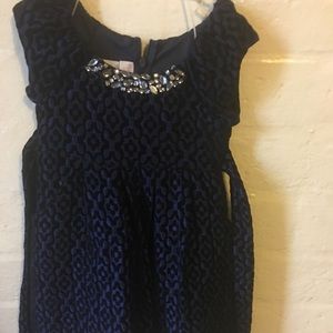 Beautiful Navy blue toddler dress